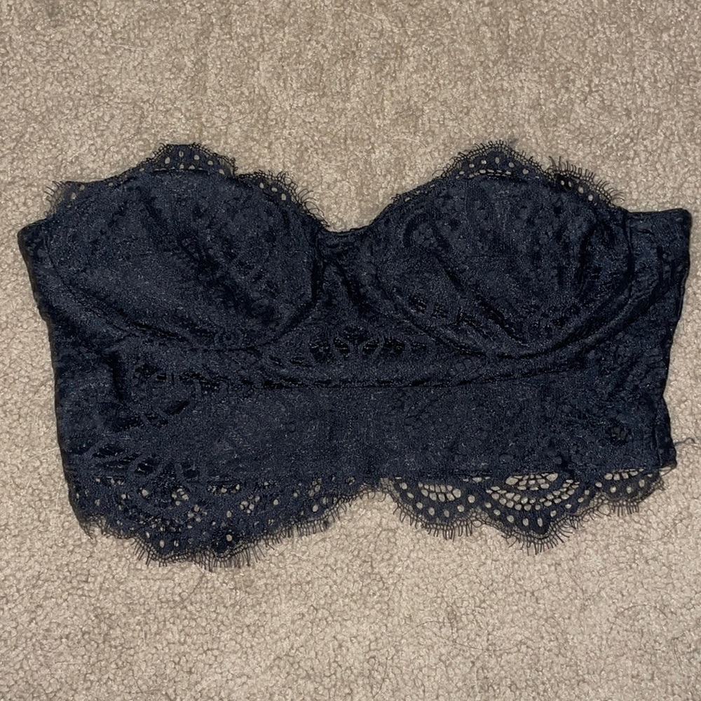 Black bustier